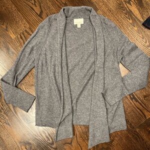 Cynthia Rowley 100% 2-Ply Cashmere Open Front Cardigan - Size M